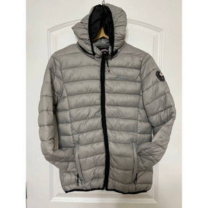 Canadian Peak Puffer Jacket Women's 12 Gray